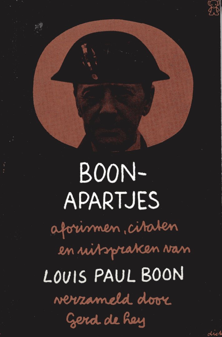 Boon, Louis Paul. - Boon-apartjes: aforismen, citaten en uitspraken.