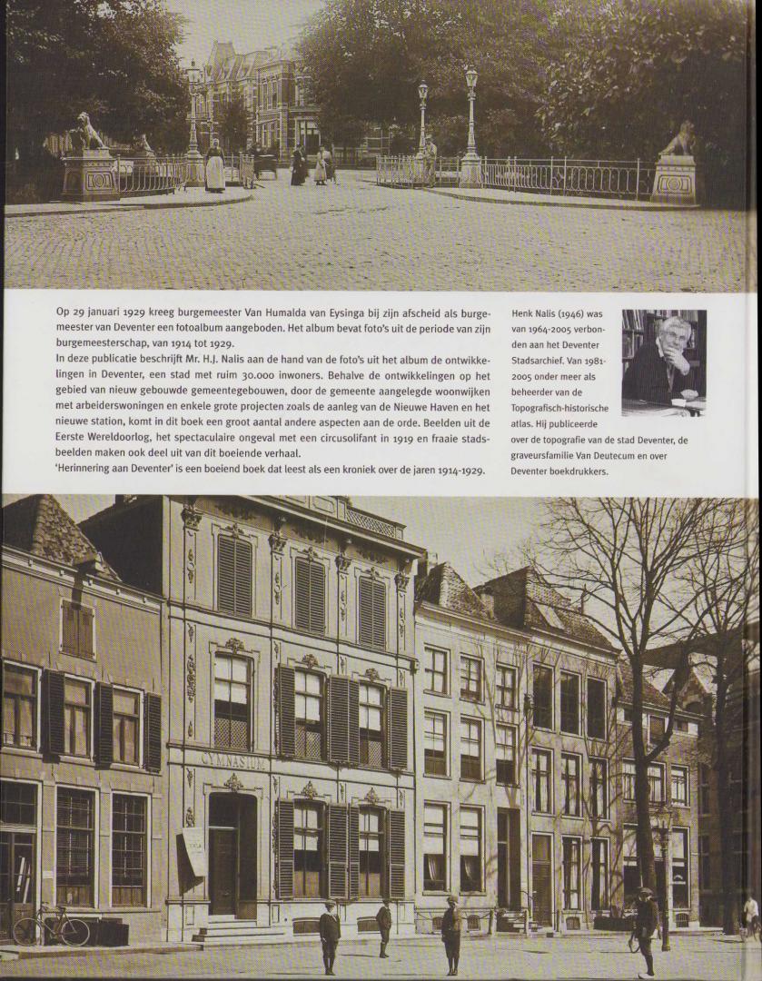 Mr. H.J. Nalis - Herinnering aan Deventer 1924-1929