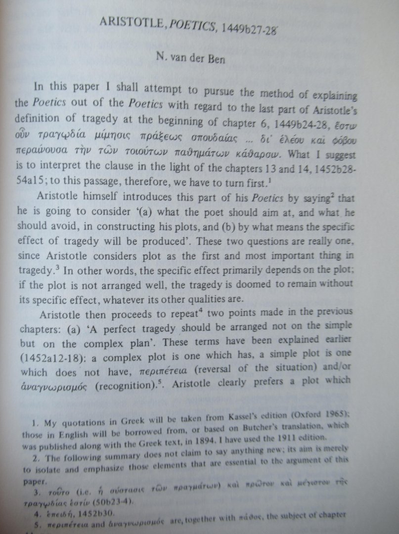 Bremer, J.M. e.a. - Miscellanea Tragica in honorem J.c. Kamerbeek