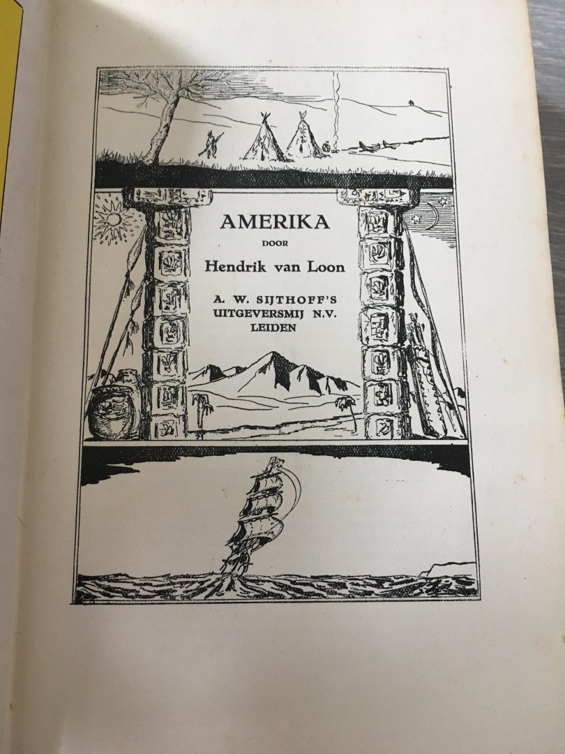 Hendrik van Loon - Amerika