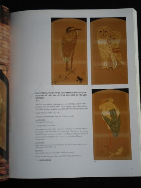 Catalogus Sotheby's - Dutch Modernism, The Schiller - David Collection, Amsterdamse School etc