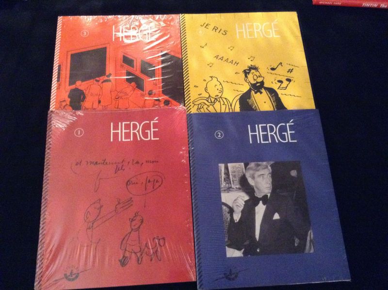 Hergé - Vier studio Hergé Specials nog in sealverpakking met dvd's