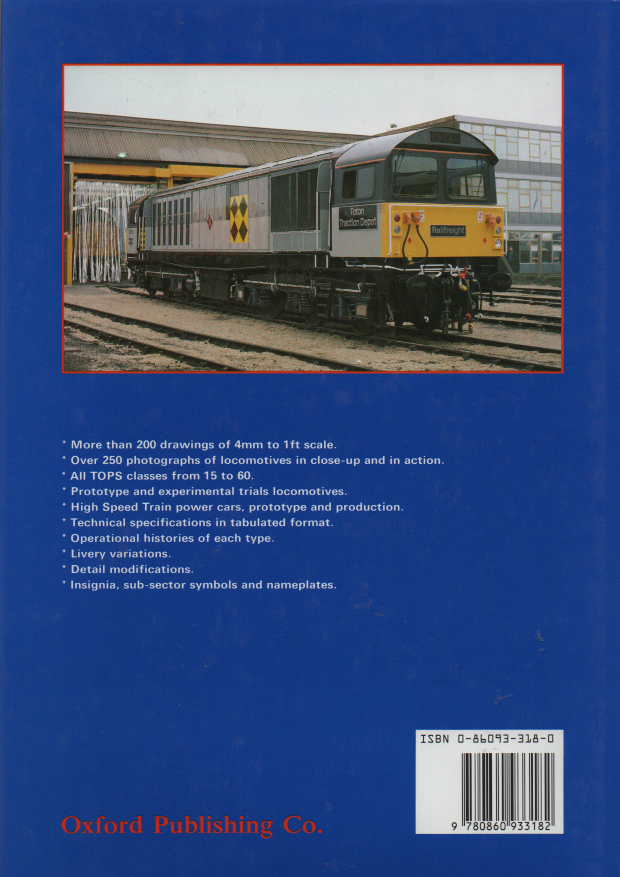 Marsden C L / Fen G B - British Rail Main Line Diesel Locomotives