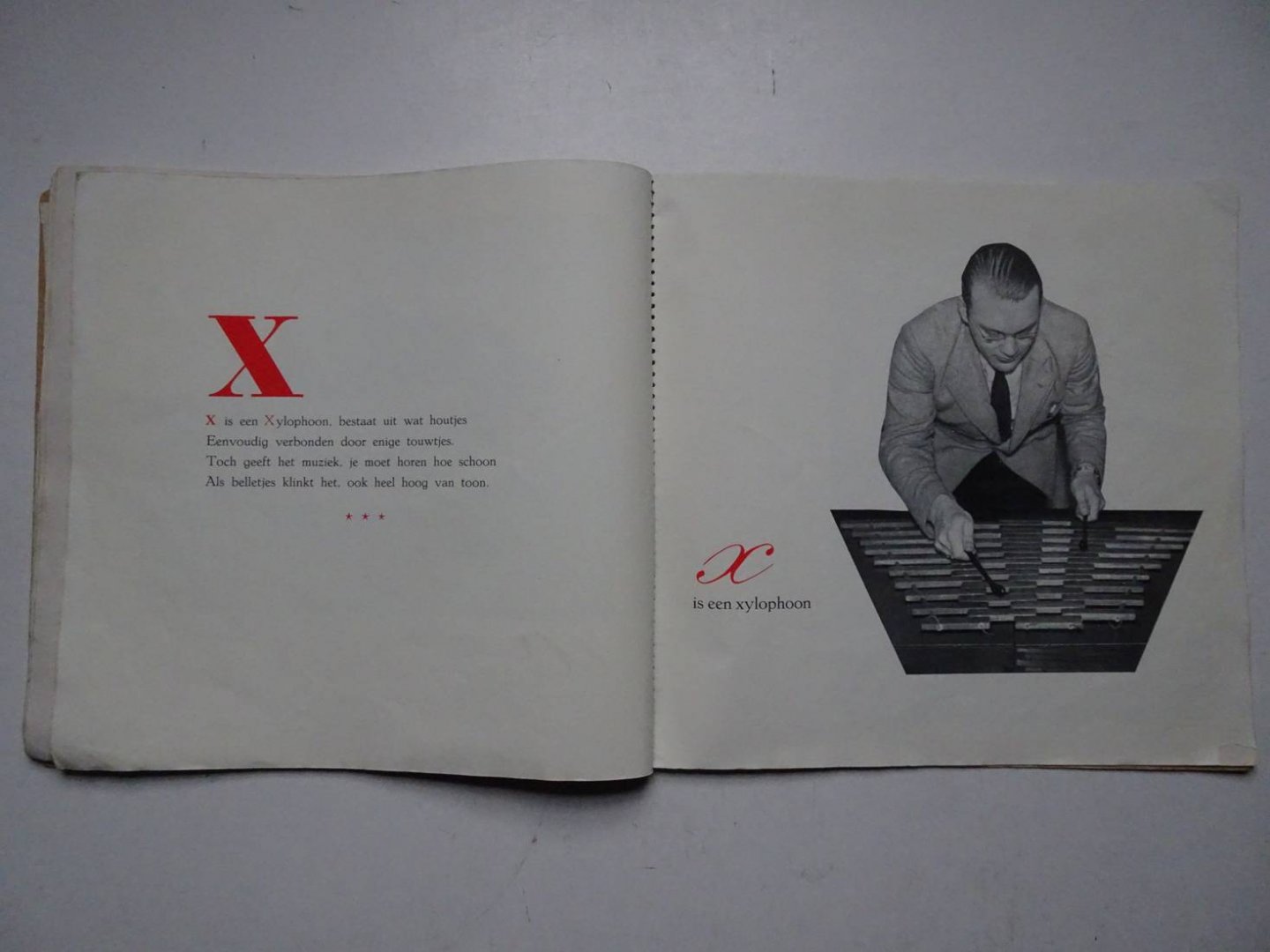 Knip, Jan & Piet Lied. - Fotografisch A.B.C. boek. Voor kinderen die al groot zijn, met foto's van Jan Knip en rijmpjes van Piet Lied.