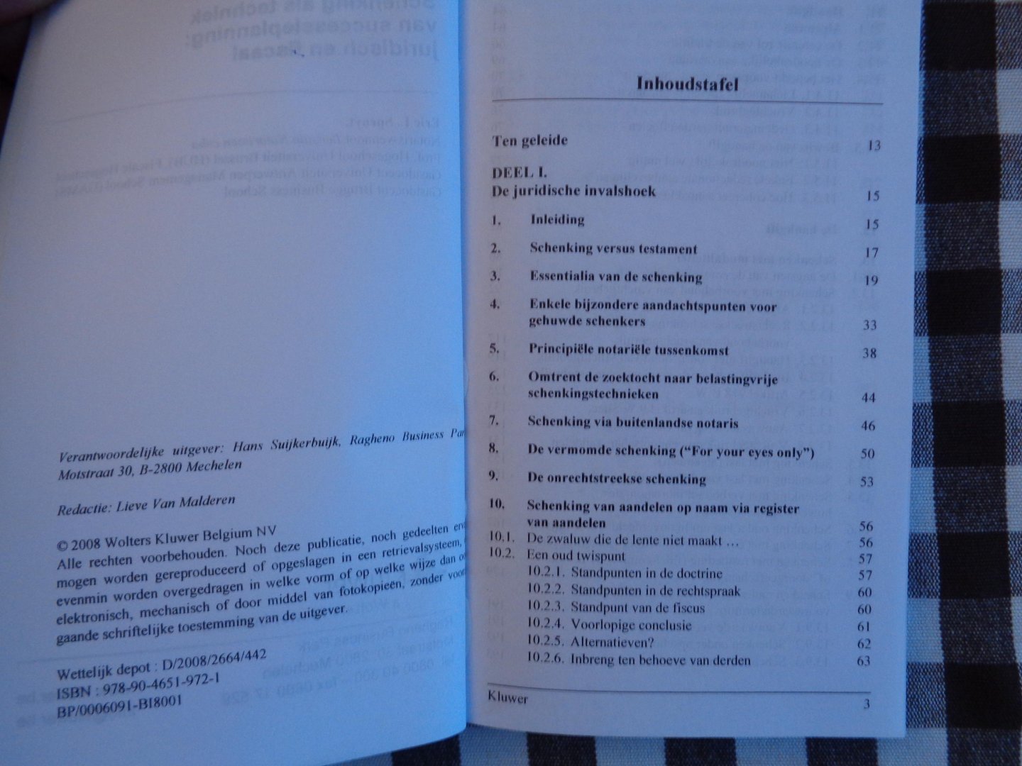 eric l spruyt - schenking als techniek van successieplanning  juridsch fiscaal