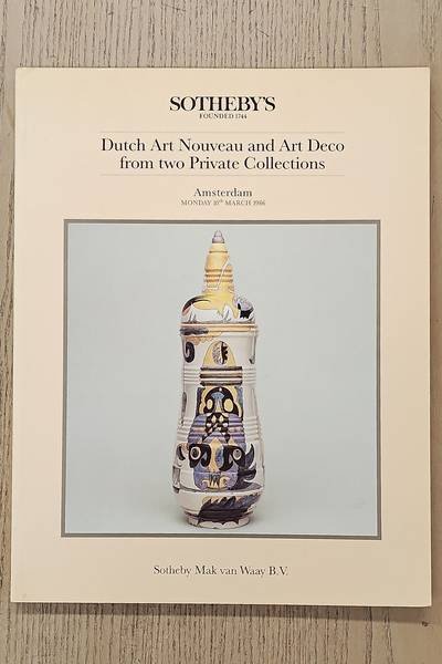 SOTHEBY'S. - Dutch Art Nouveau and Art Deco from two Private Collections. Including the Herman Domisse Collection.