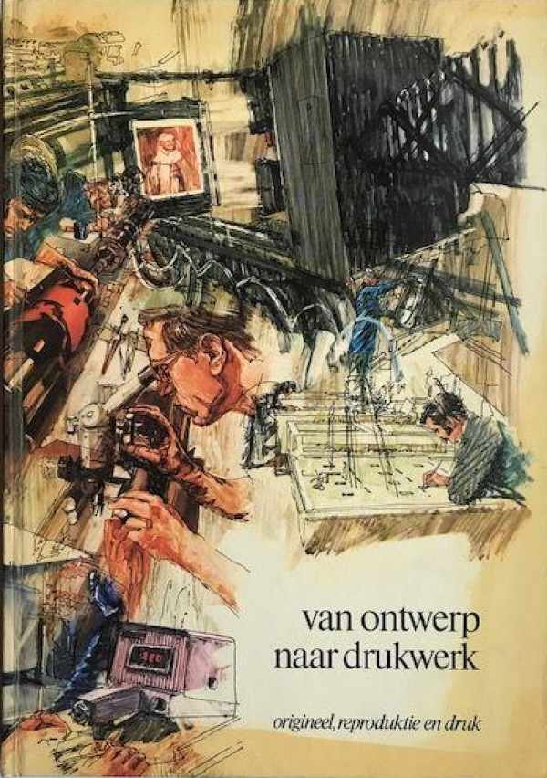 NN - Van ontwerp naar drukwerk. Origineel, reproduktie en druk
