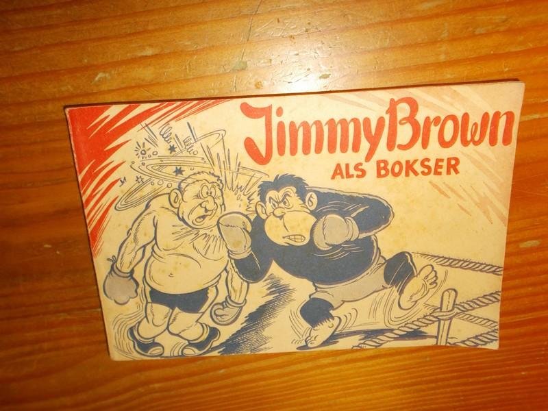 [LOOMAN, H.J. & VOGES, CAROL], - Jimmy Brown als bokser.