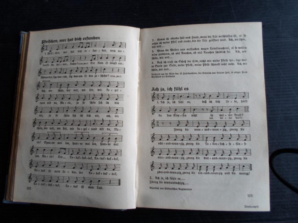 Schwarz-Reiflingen, Erwin - Die Drehorgel, Ein Liederbuch für fröhliche Kreise