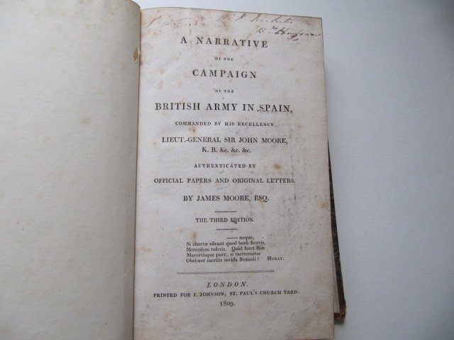 Sir John Moore - Sir John Moore's Campaign in Spain
