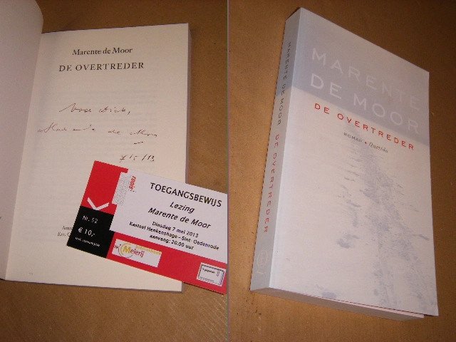 Marente de Moor - De overtreder [GESIGNEERD]