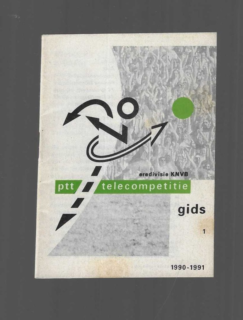  - Ptt telecompetitie gids eredivisie KNVB 1990-1991