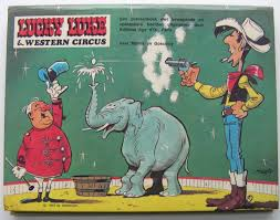 Morris & Goscinny (naar) - Lucky Luke & western circus. Een prentenboek met bewegende en opklapbare beelden