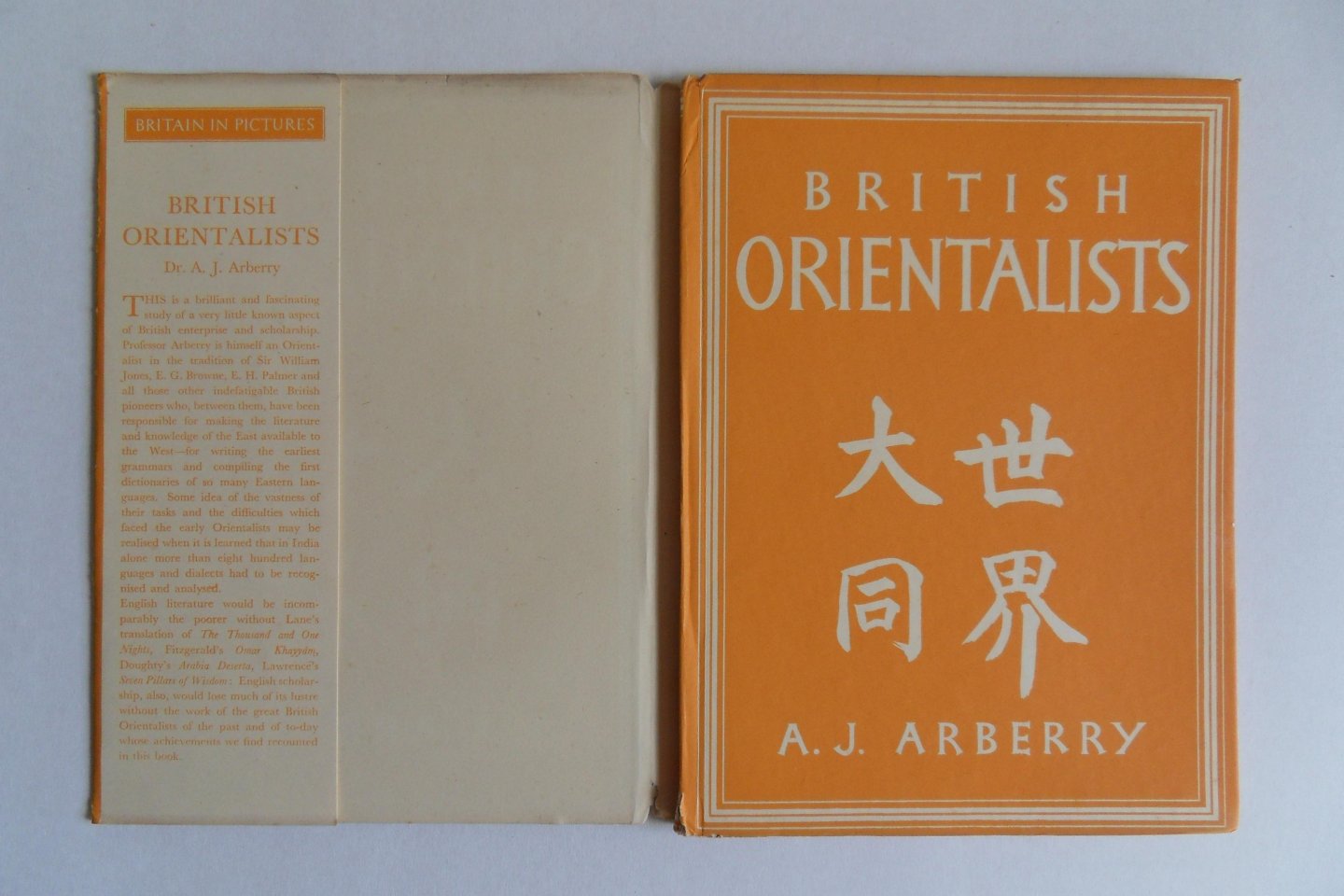 Arberry, A.J. - British Orientalists.