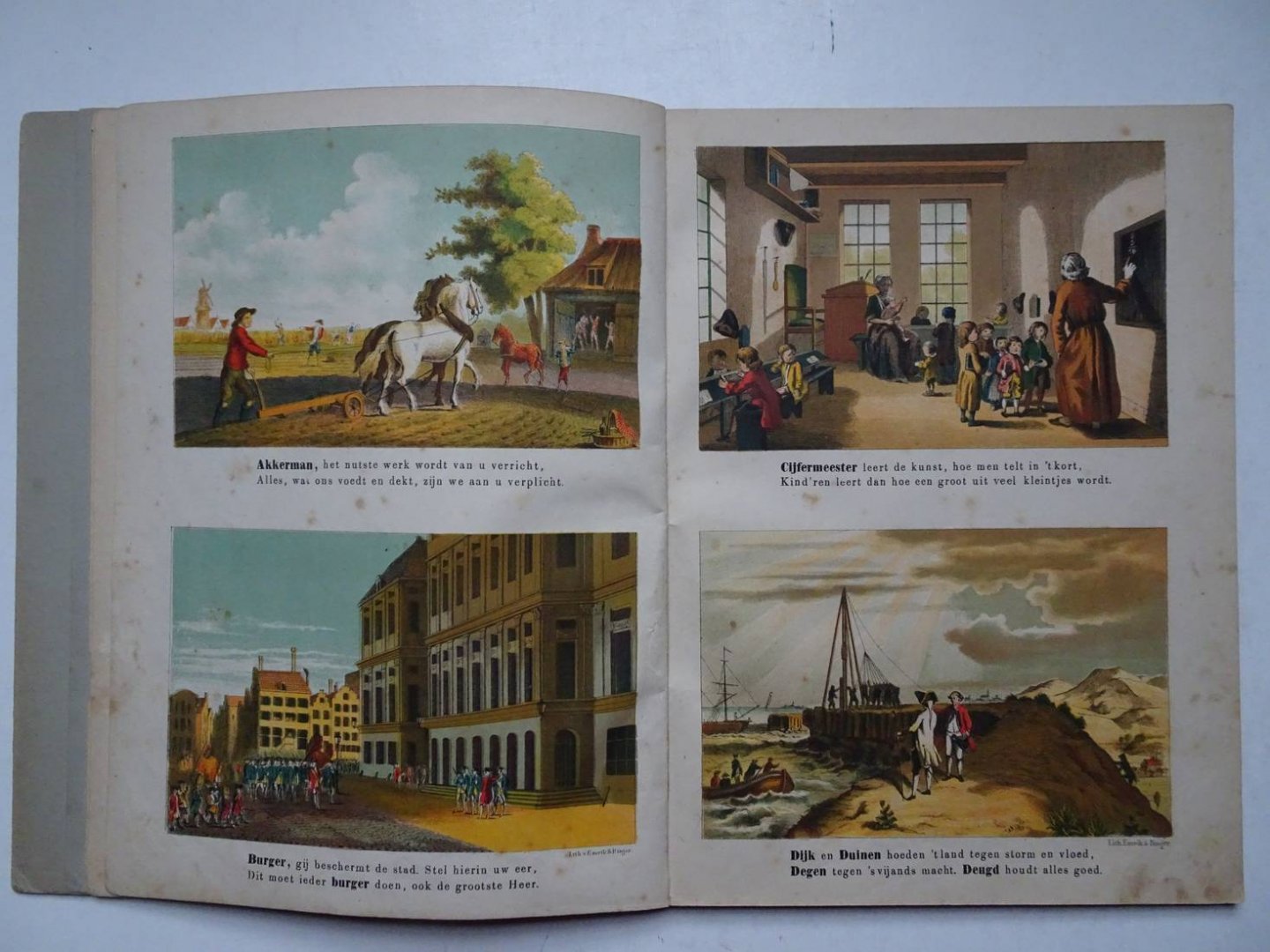 Swildens, J.H. & E. Laurillard. - Mr. J.H. Swildens Vaderlandsch AB-Boek van 1781. Met versjes van Dr. E. Laurillard.