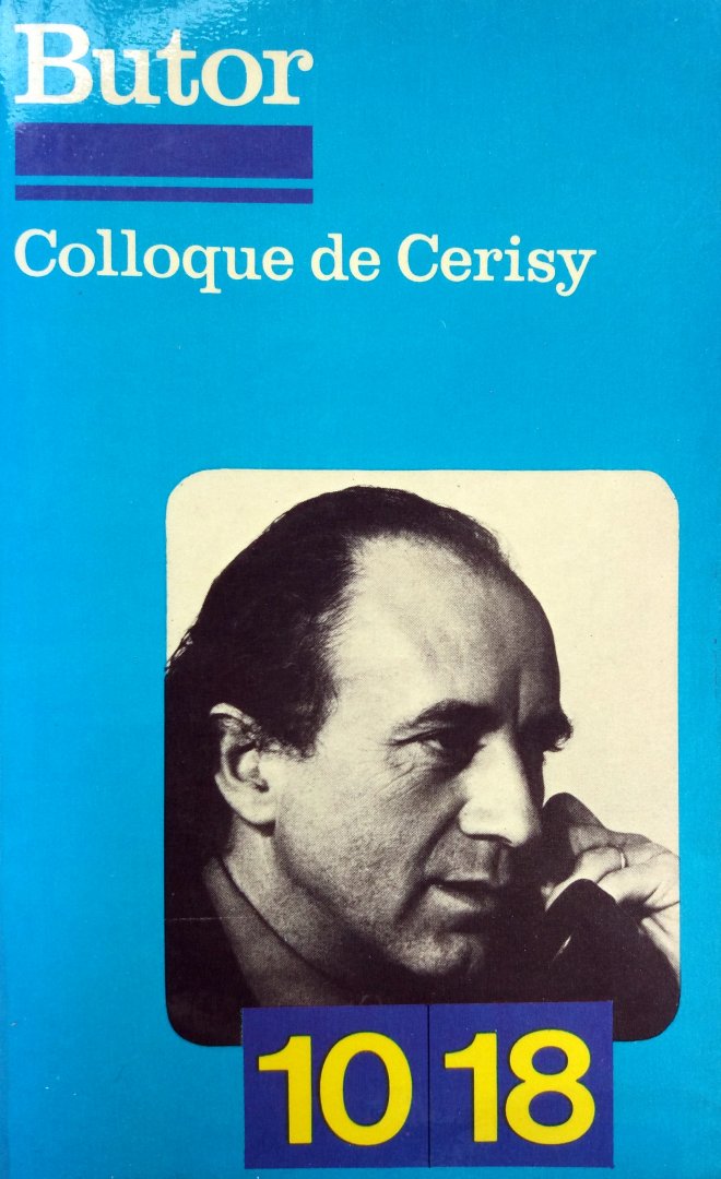 Butor, Michel - Colloque de Cerisy (FRANSTALIG)