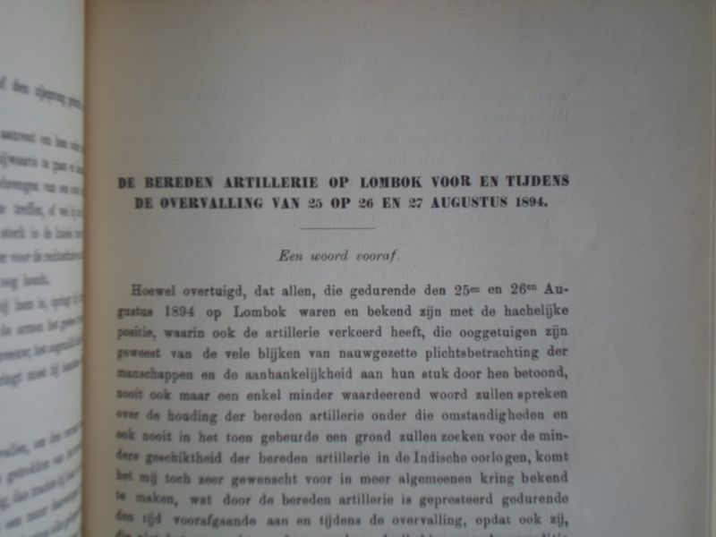 Bakhuis, L.A. redactie - Indisch Militair Tijdschrift, maandelijkse uitgave van de Indische Krijgskundige Vereeniging