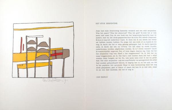 Hanlo, Jan. - Het stuk serpentine.