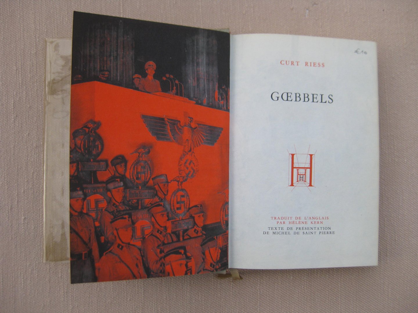 Riess, Curt - Goebbels