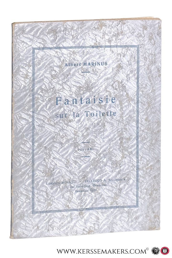 Marinus, Albert - Fantaisie sur la toilette.