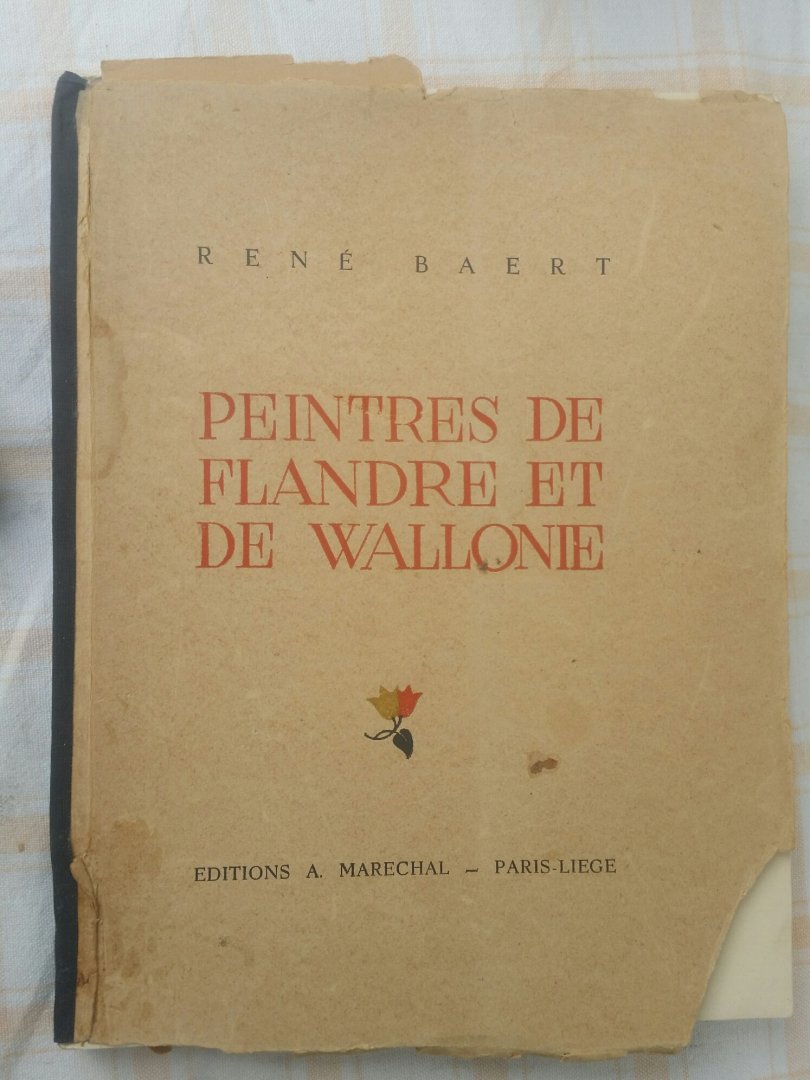Baert, René - Peintres de Flandre et de Wallonie.