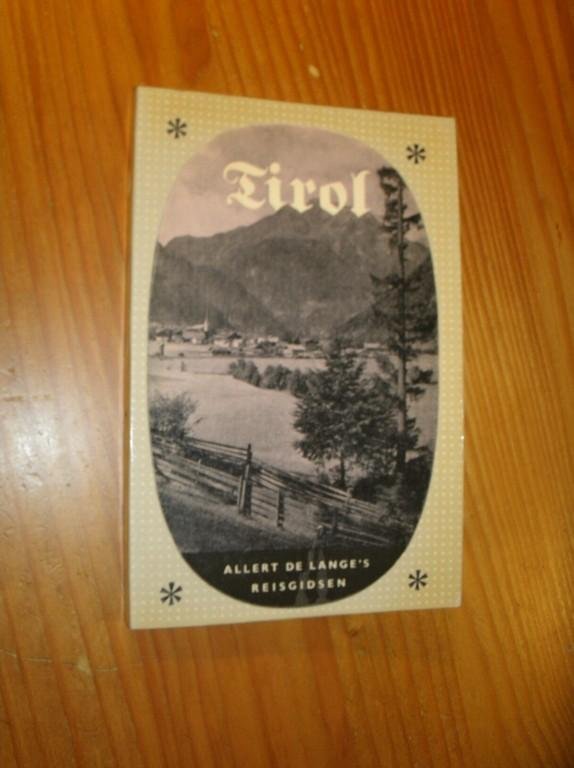 EGERAAT, L. VAN, - Gids voor Tirol.