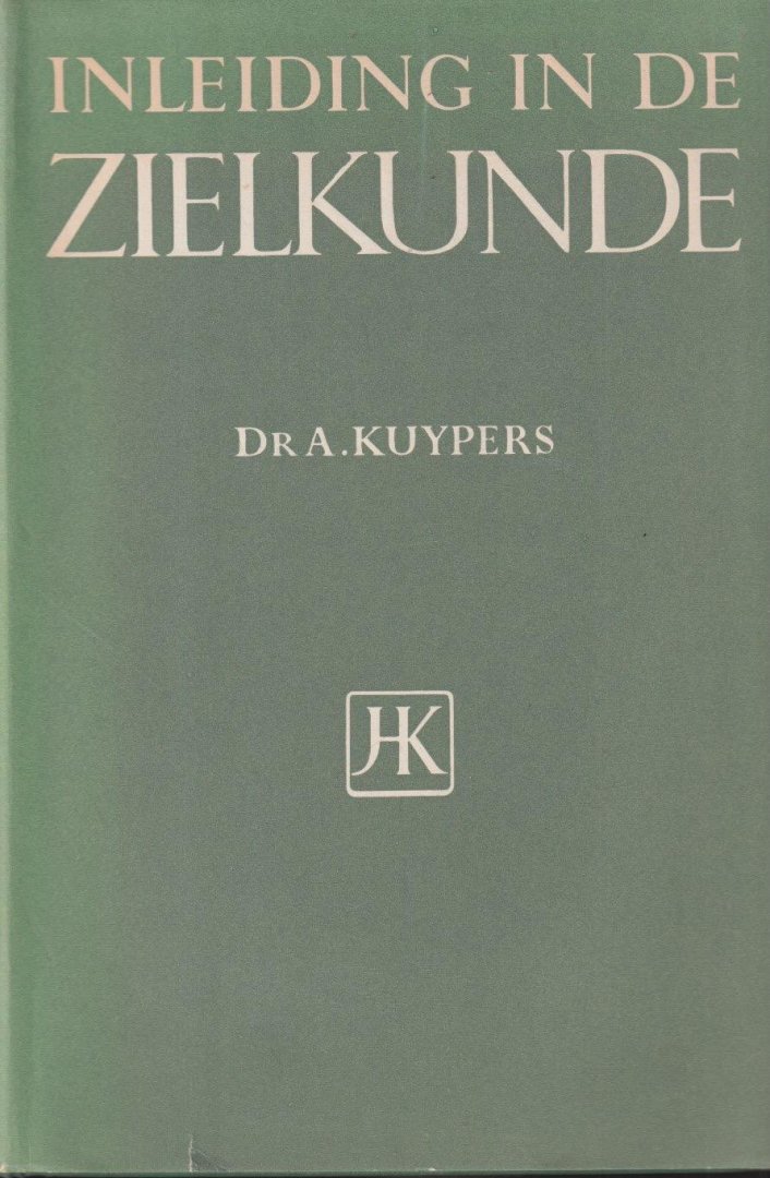 Kuypers, A. - Inleiding in de zielkunde