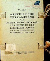 Collectief - Koninklijke Marine, aanvullende verzameling van Internationale verdragen 1935