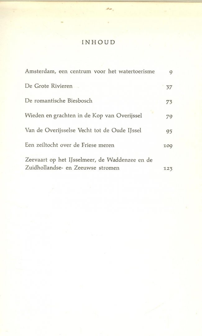 Ruytenschildt, M. Hoofd van het Bureau voor Watertoerisme - De Waterkant Van Nederland