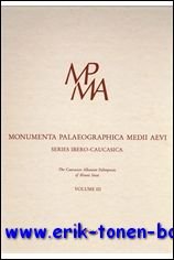 J. Gippert (ed.); - Caucasian Albanian Palimpsests of Mount Sinai Volume III: The Armenian Layer,