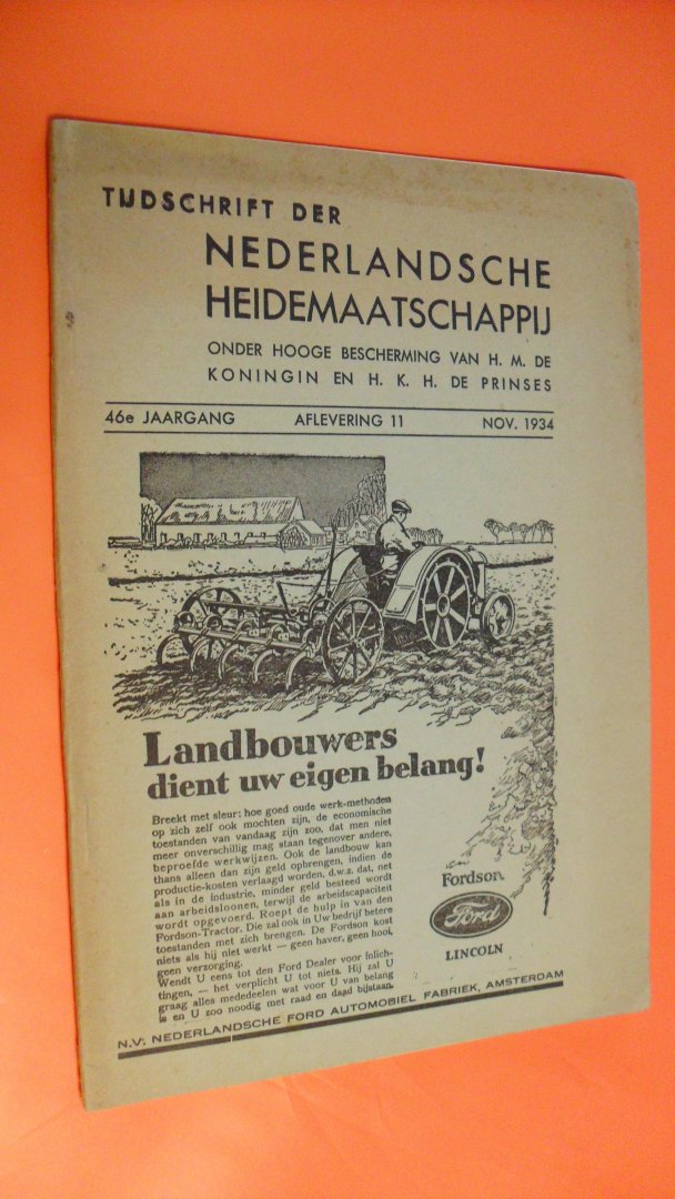 Redactie o.l.v. Beaufort - Tijdschrift voor Nederlandsche Heidemaatschappij