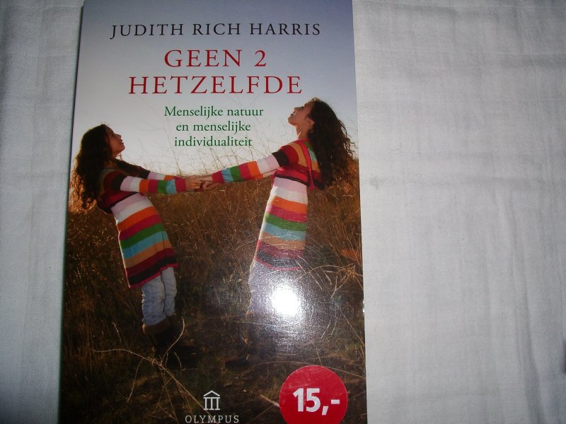 Harris, Judith Rich - Geen 2 hetzelfde