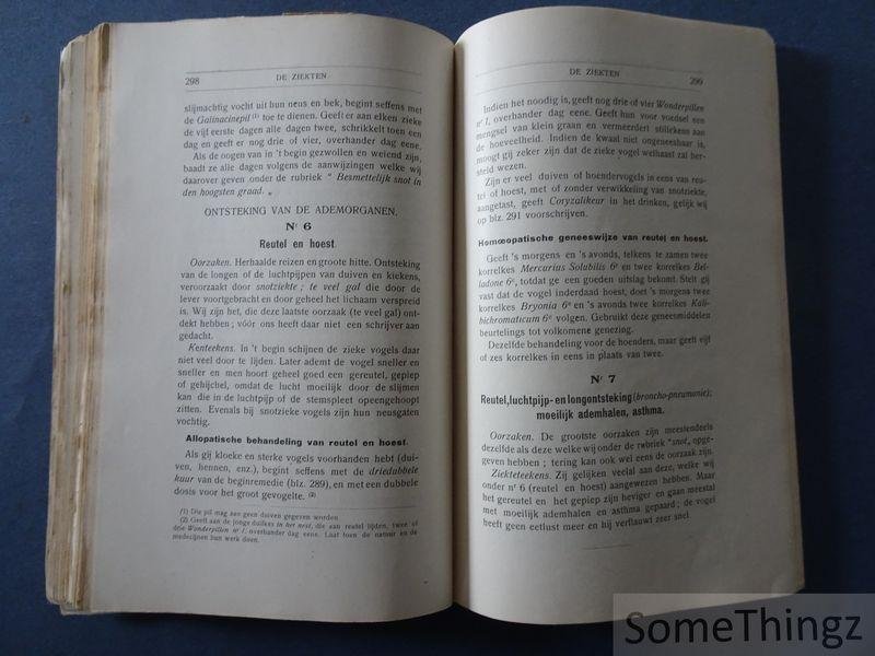 Sylvain Wittouck en Richard Wittouck. - De volmaakte duivenliefhebberij. Geïllustreerde encyclopedie. Verbeterde en volledige uitgaaf van het boek « De hedendaagsche duivenliefhebberij ».