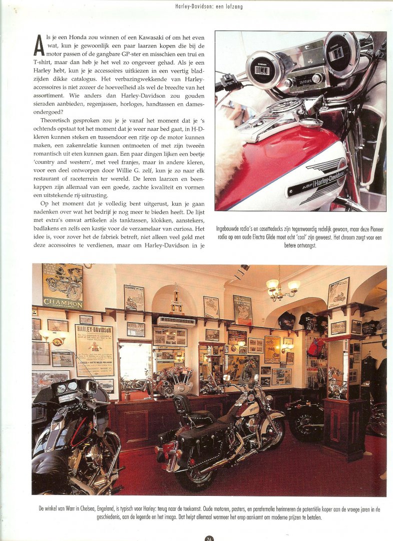 Graham Scott & Frans Kales & Inge Kappert - Een droom van een motor. Harley Davidson