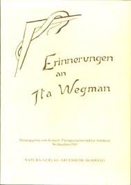 Redactie - Erinnerungen an Ita Wegman