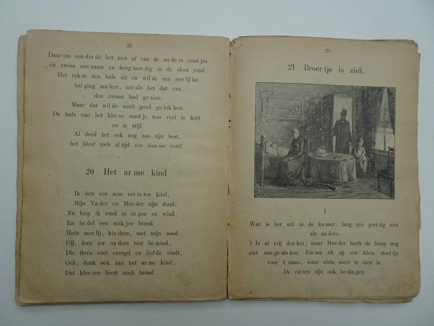 Bouman, H.. - Vierde leesboekje. Oefeningen naar aanleiding van de platen. Voor 't aanschouwelijk leesonderwijs in de school en het huisgezin.