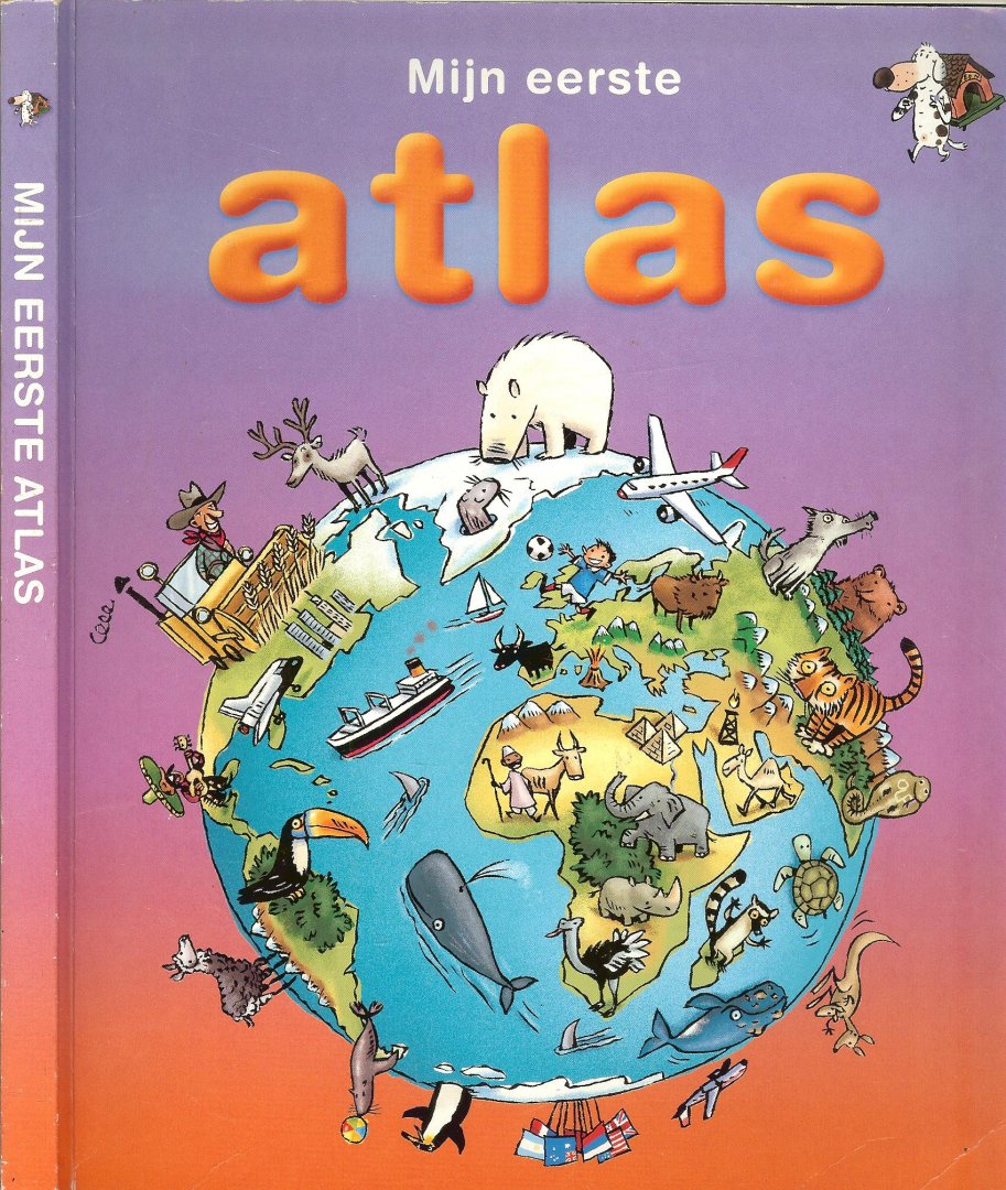 Kieft Marion  is de Nederlandse vertaling van - Mijn eerste Atlas  met o.a. Hoe ziet de aarde eruit  , waar komt chocolade vandaan  , en nog veel meer