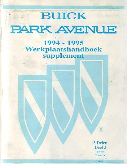 General Motors - Buick park Avenue 1994-1995 werkplaatshandboek supplement deel 2 van 3
