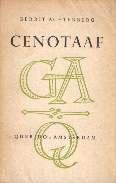 Achterberg, Gerrit - Cenotaaf