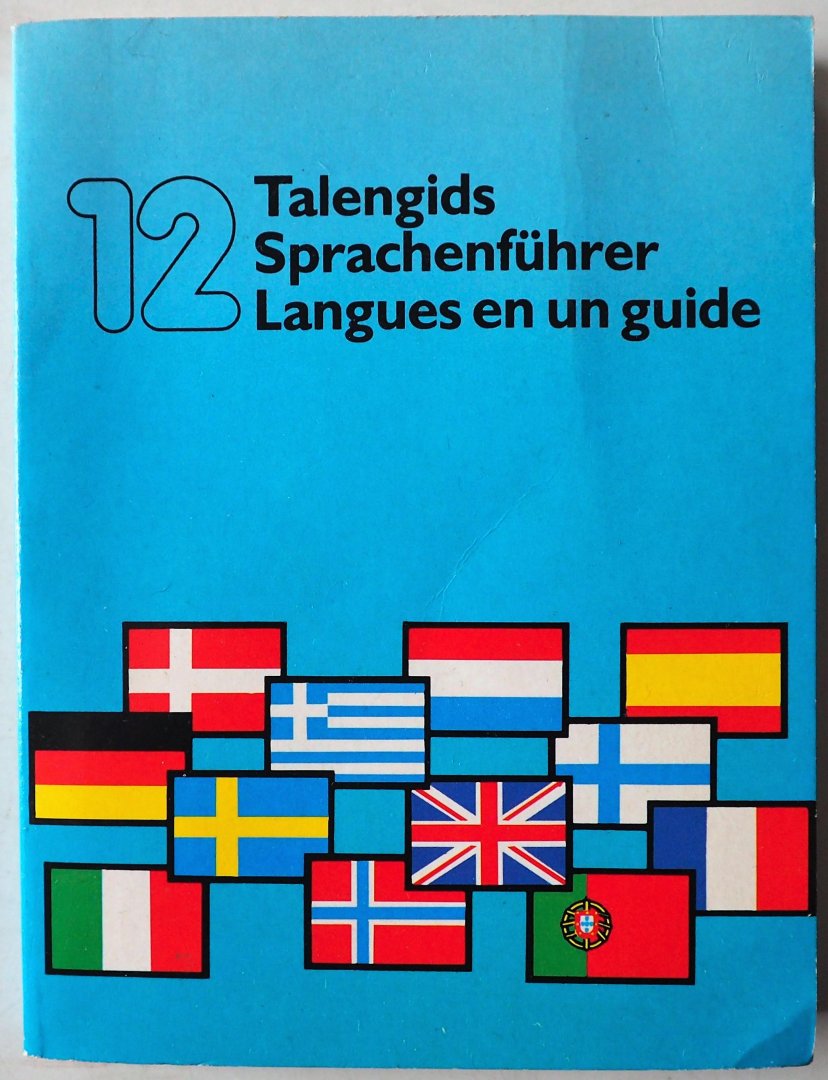  - 12 Talengids, Sprachenfuhrer, Langues en un guide, enz