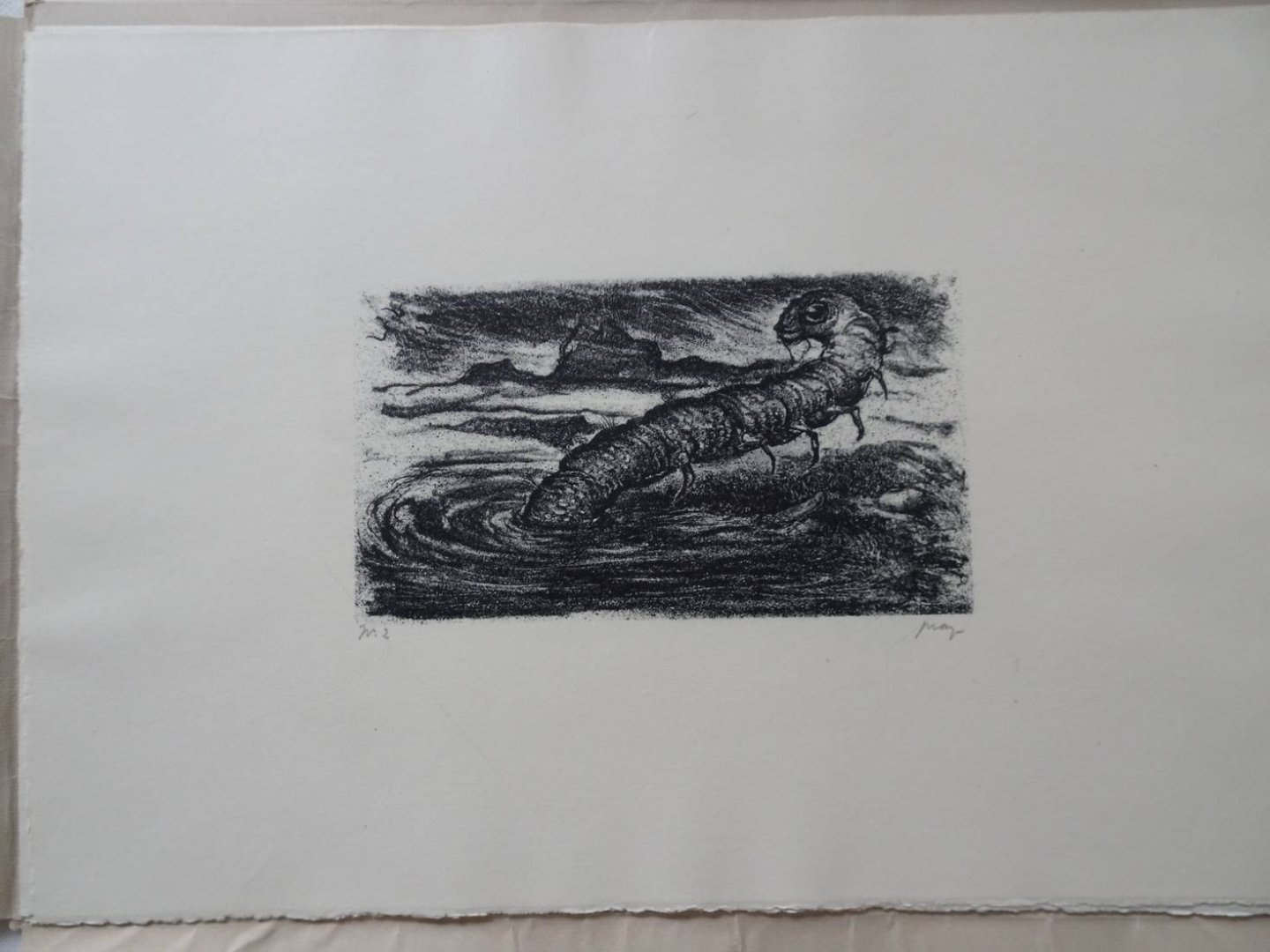 Prange, J.M.. - Vijf Fantasieën. Lithografieën door J.M. Prange.