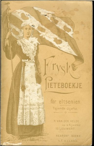 Burg, S. van der & Halbertsma, T.E. &  Nieuwenhuis, J.M. - Frysk lieteboekje for eltsenien .. Utjown fen it Selskip for fryske tael- en skriftenkennisse