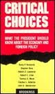 Bosworth, Barry P. - Critical choises.
