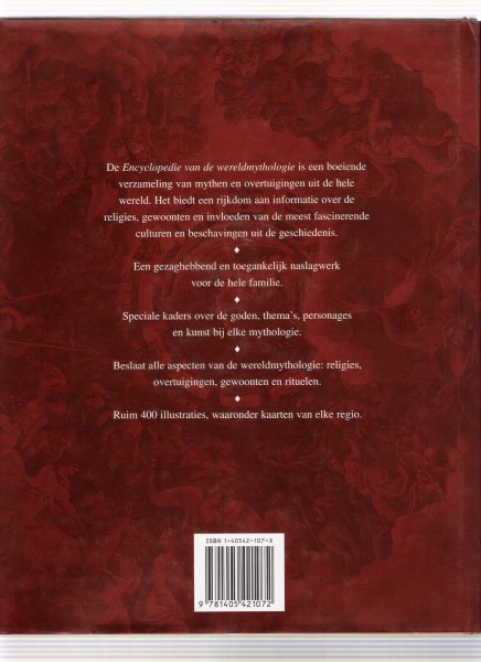 cotterell, arthur  ( hoofdredactie ) - encyclopedie van de wereld mythologie