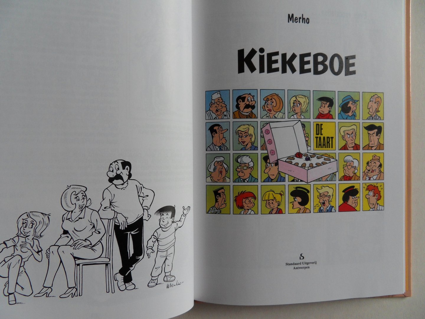 Merhottein, Robert [ pseudoniem Merho ]. - Merho op Post. [ Genummerd exemplaar 651 / 1825 ].