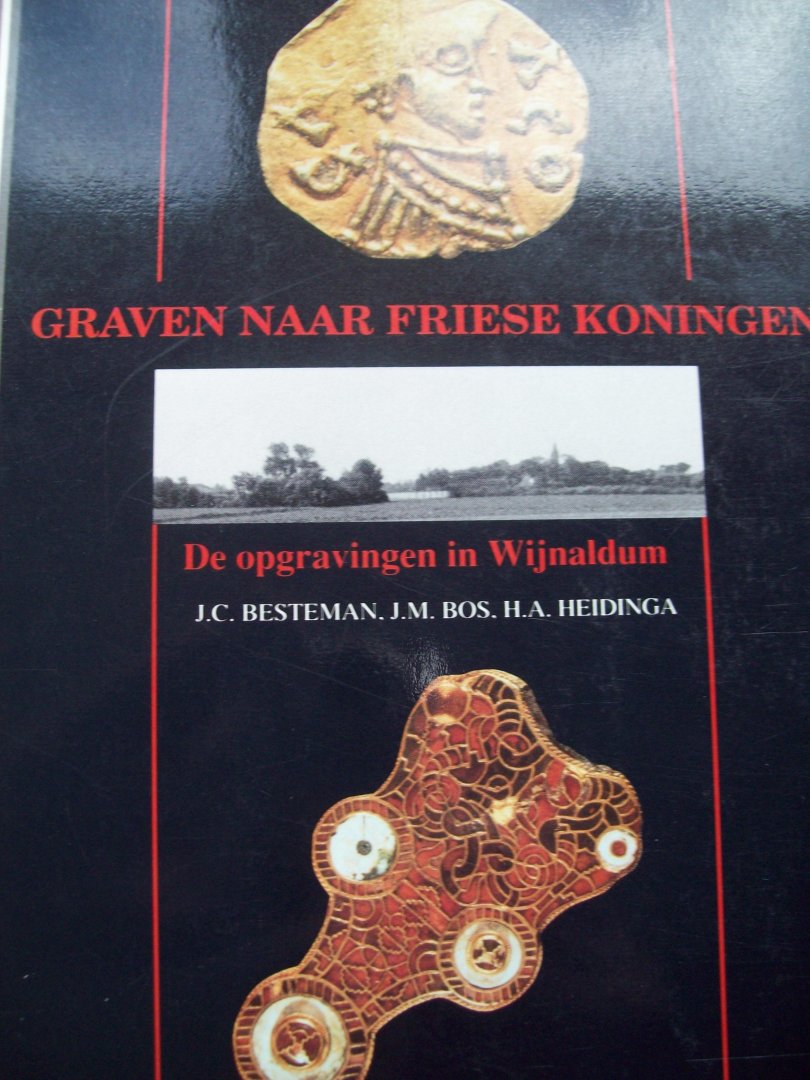 J.C. Besteman e.a. - "Graven naar Friese Koningen"  De opgravingen in Wijnaldum.