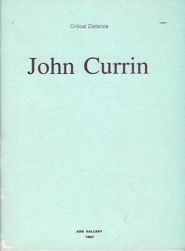 CURRIN, John - John Currin - Critical Distance. curated by Luk Lambrecht.