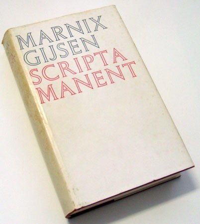 Gijsen, Marnix - Scripta Manent