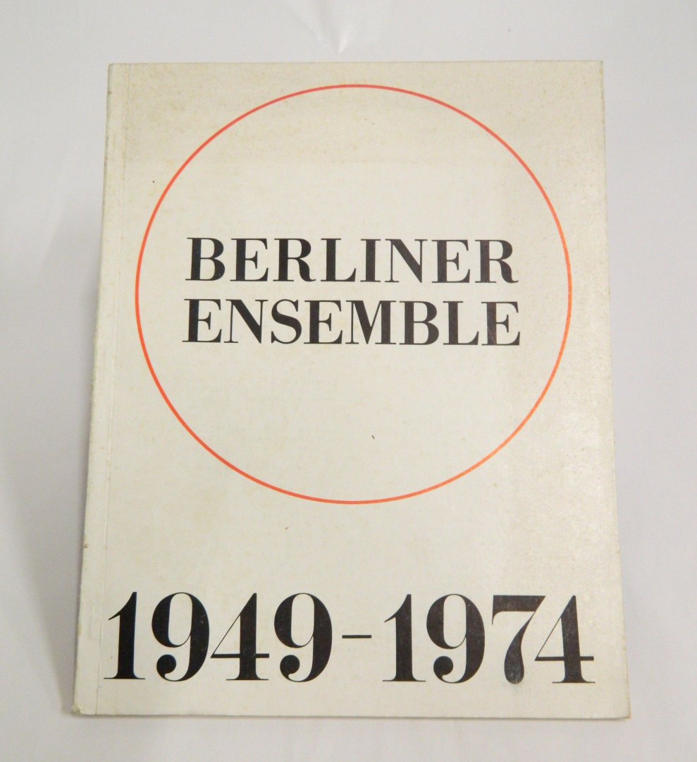 Berghaus, Ruth - Zeer zeldzaam / Very rare -  Berliner Ensemble 1949-1974