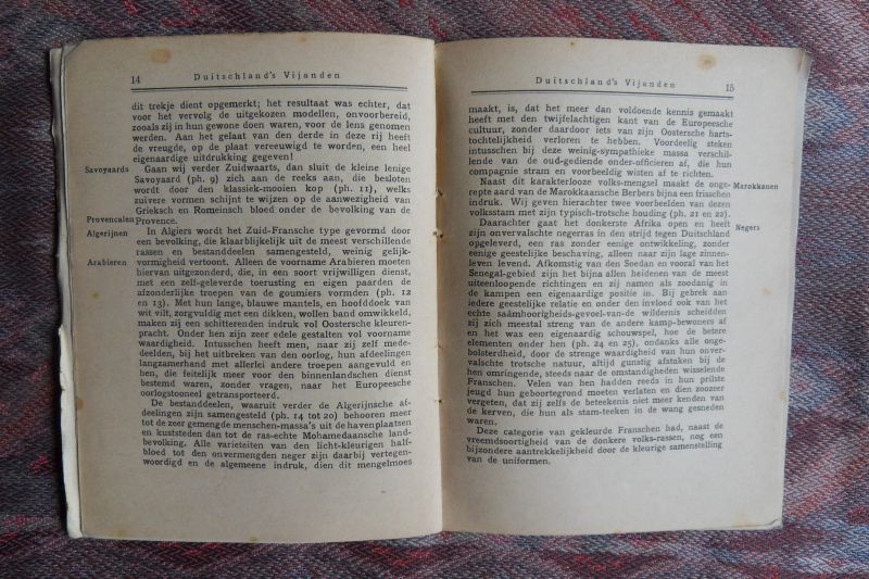 Stiehl, O. - Duitschland`s vijanden. - 96 Karakteristieke koppen uit Duitsche Gevangenen Kampen.